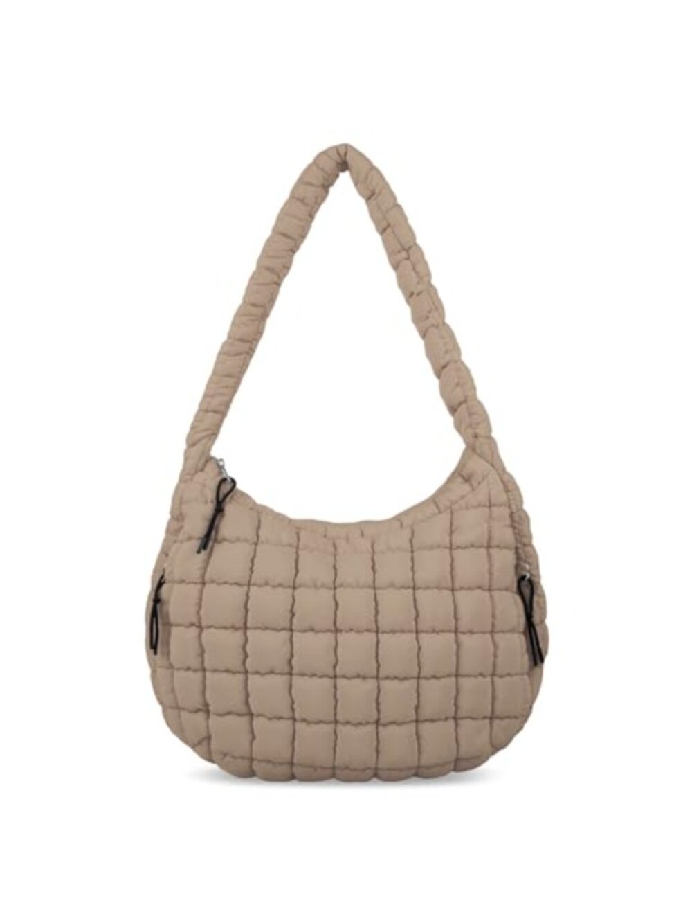 Quilted Puffer Tote Bag Nylon Large Crossbody Hobo Shoulder Bag